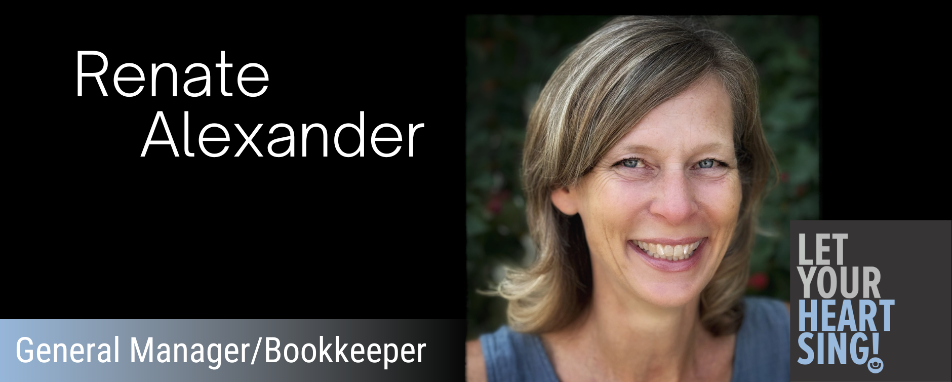 Renate Alexander - General Manager/Bookkeeper